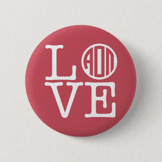Alpha Omicron Pi Love Pinback Button