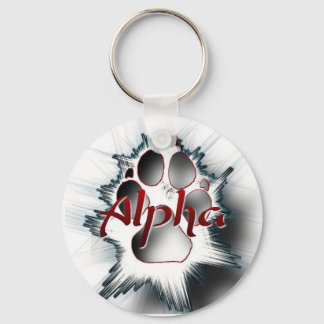 Alpha Paw Keychain