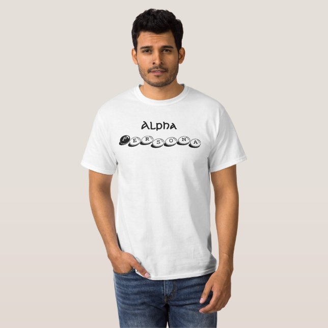 Alpha Persona T-Shirt (Front Full)