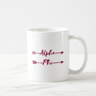 Alpha Phi   Arrows Coffee Mug