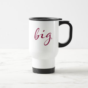 Alpha Phi   Big Script 2 Travel Mug