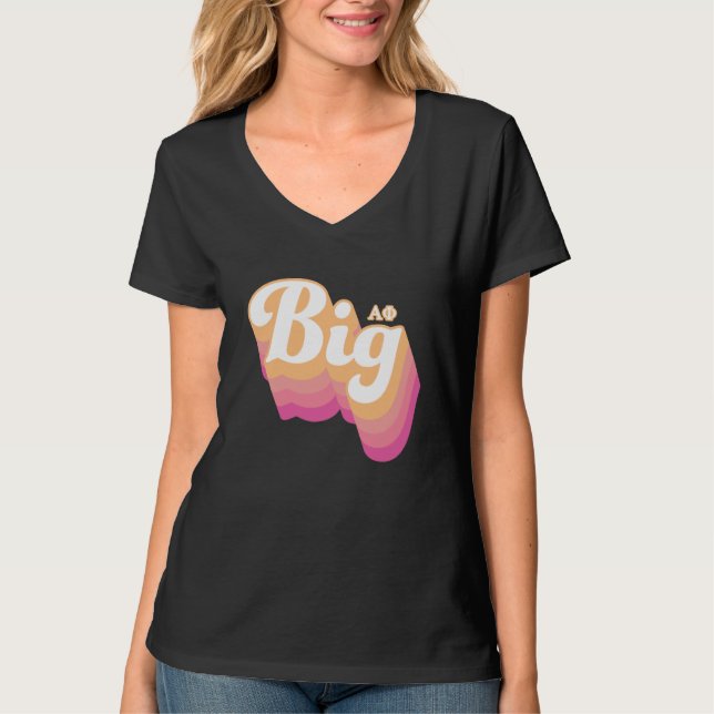 Alpha Phi | Big T-Shirt (Front)