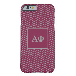 Alpha Phi | Chevron Pattern Barely There iPhone 6 Case