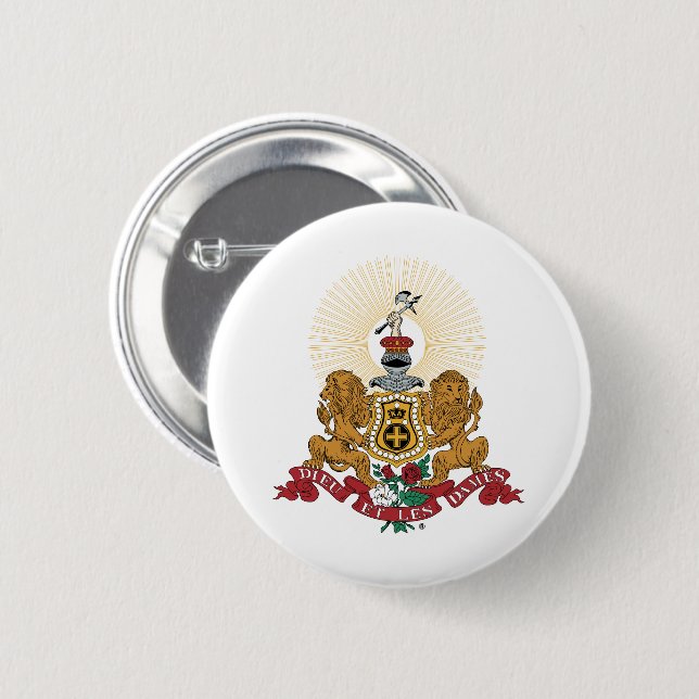 Alpha Phi Crest Button (Front & Back)