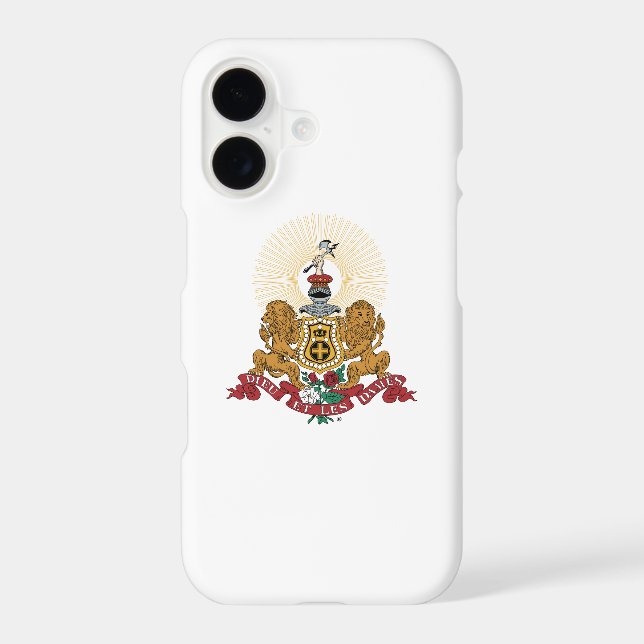 Alpha Phi Crest Case-Mate iPhone Case (Back)