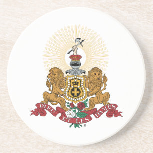 Alpha Phi Crest Coaster