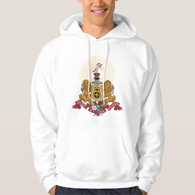 Alpha Phi Crest Hoodie (Front)