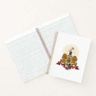 Alpha Phi Crest Notebook