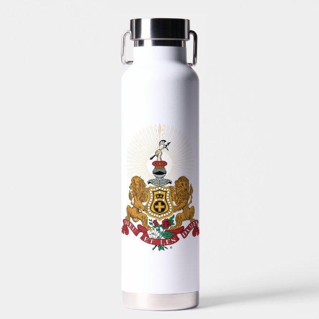 Alpha Phi Crest Water Bottle (Front)