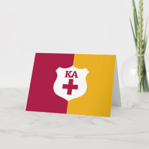 Alpha Phi Flag Card