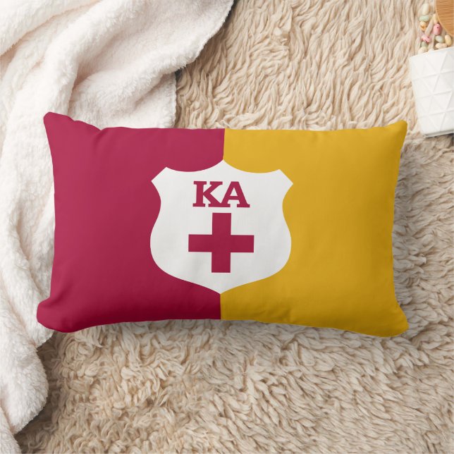 Alpha Phi Flag Lumbar Pillow (Blanket)