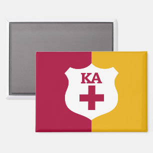 Alpha Phi Flag Magnet