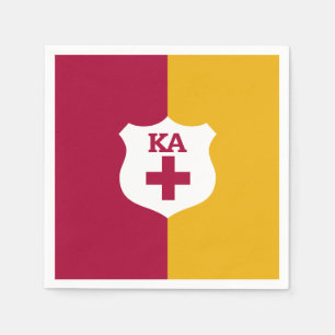 Alpha Phi Flag Napkins