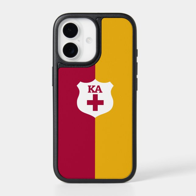 Alpha Phi Flag Otterbox iPhone Case (Back)