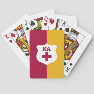 Alpha Phi Flag Poker Cards