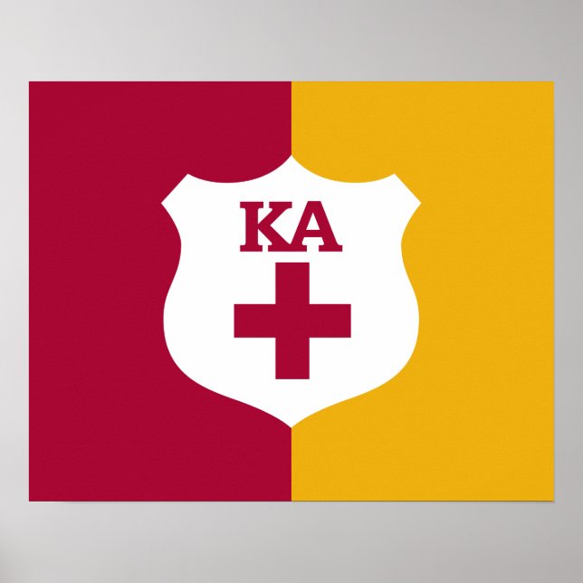 Alpha Phi Flag Poster (Front)