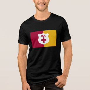 Alpha Phi Flag Tri-Blend Shirt