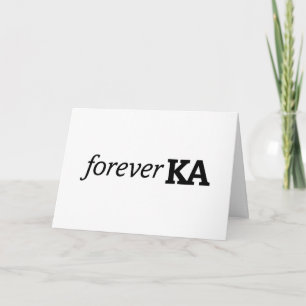 Alpha Phi Forever KA Card