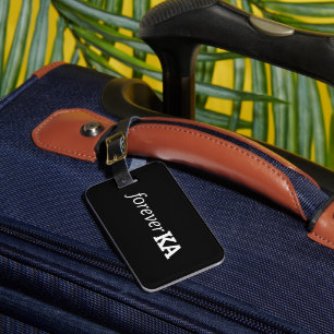 Alpha Phi Forever KA Luggage Tag
