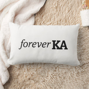 Alpha Phi Forever KA Lumbar Pillow