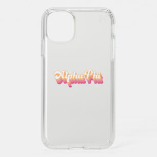 Alpha Phi Groovy Script Speck iPhone 11 Case