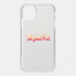 Alpha Phi | Groovy Script Speck iPhone 11 Case
