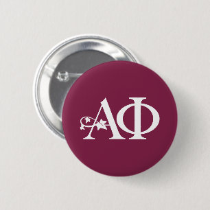 Alpha Phi Ivy Letter Button