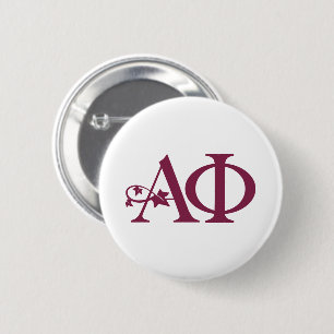 Alpha Phi Ivy Letter Button