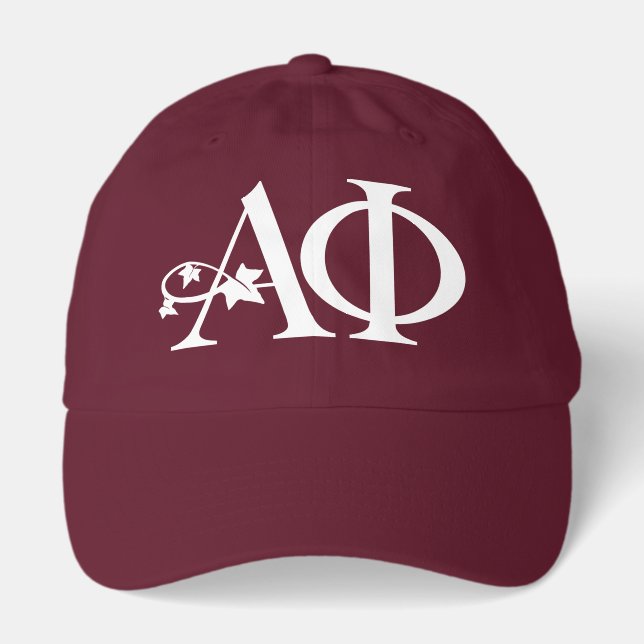 Alpha Phi Ivy Letter Hat (Front)