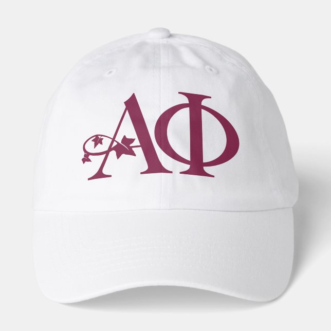 Alpha Phi Ivy Letter Hat (Front)
