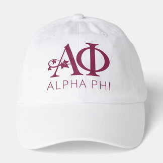 Alpha Phi Ivy Letters Hat