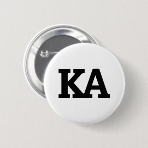 Alpha Phi Letters Button