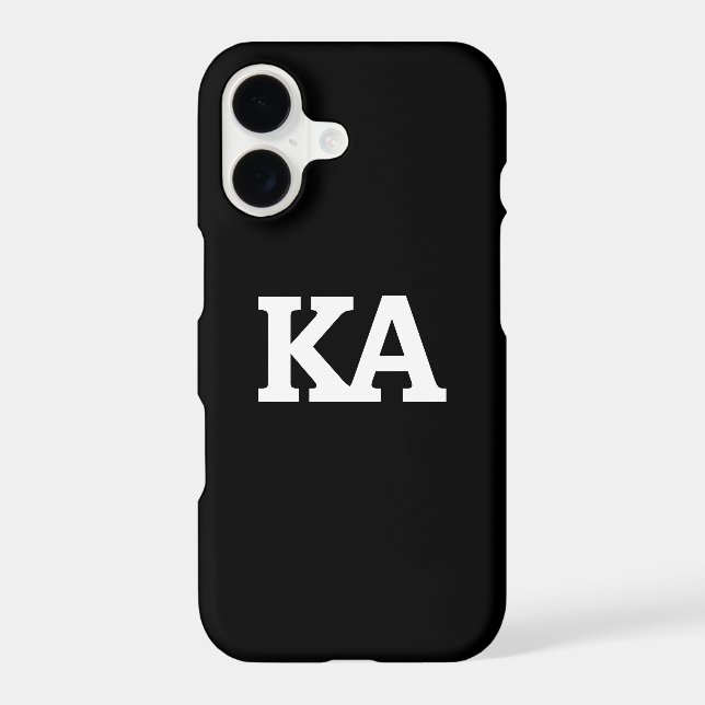 Alpha Phi Letters Case-Mate iPhone Case (Back)