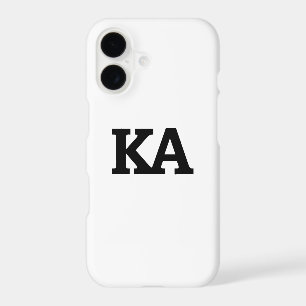 Alpha Phi Letters iPhone 17 Case