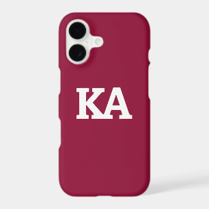 Alpha Phi Letters iPhone 17 Case
