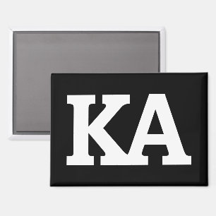 Alpha Phi Letters Magnet