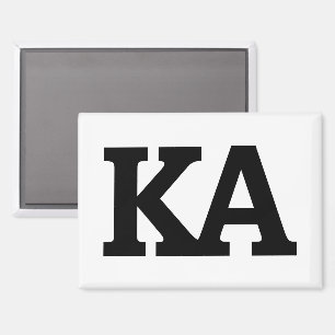 Alpha Phi Letters Magnet