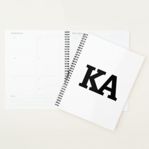 Alpha Phi Letters Planner