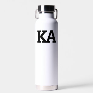 Alpha Phi Letters Water Bottle