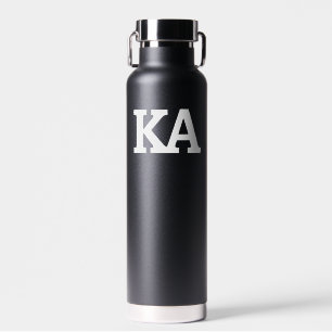 Alpha Phi Letters Water Bottle
