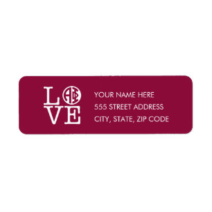 Alpha Phi   Love Label
