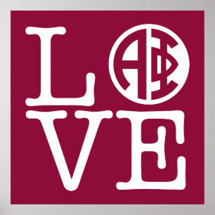 Alpha Phi Love Poster
