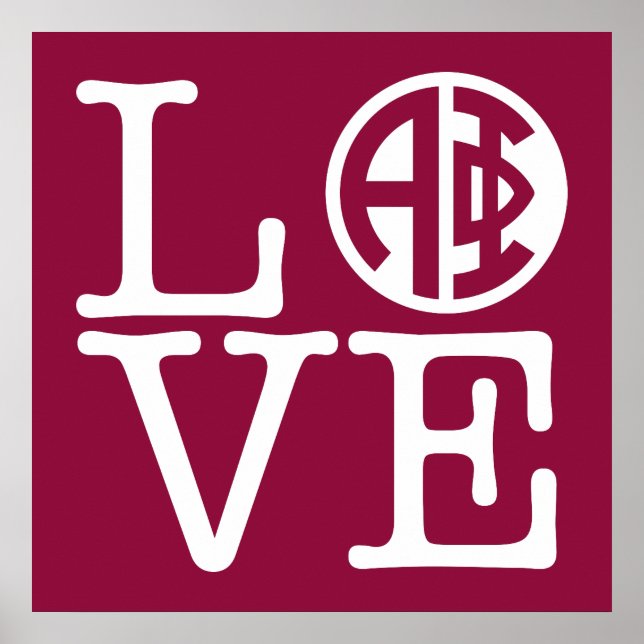 Alpha Phi | Love Poster (Front)