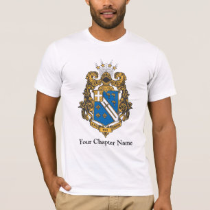 Alpha Phi Omega Color - Crest T-Shirt