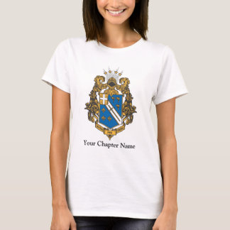Alpha Phi Omega Color - Crest T-Shirt