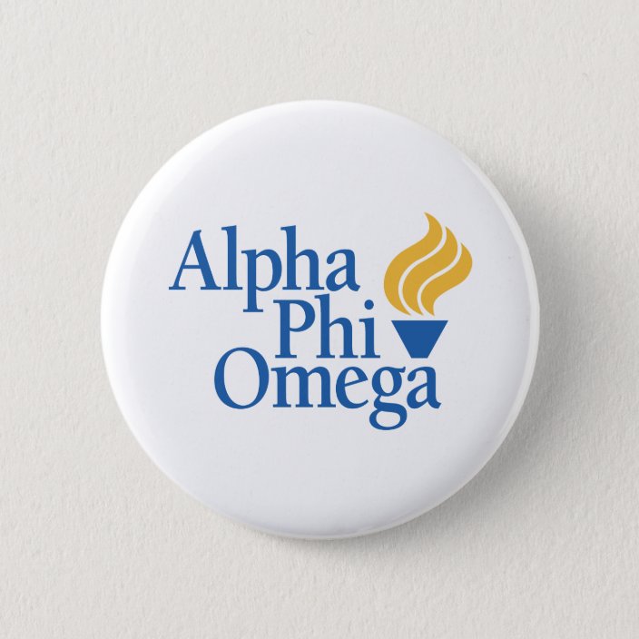 Alpha Phi Omega Color - Torch Button | Zazzle.com