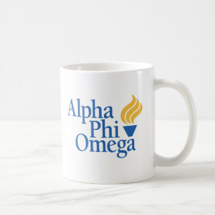Alpha Phi Omega Color - Torch Coffee Mug