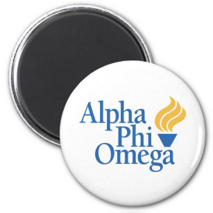 Alpha Phi Omega Color - Torch Magnet
