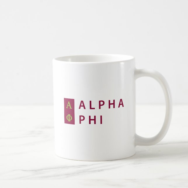 Alpha Phi | Stacked Coffee Mug (Right)