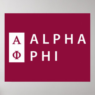 Alpha Phi   Stacked Poster
